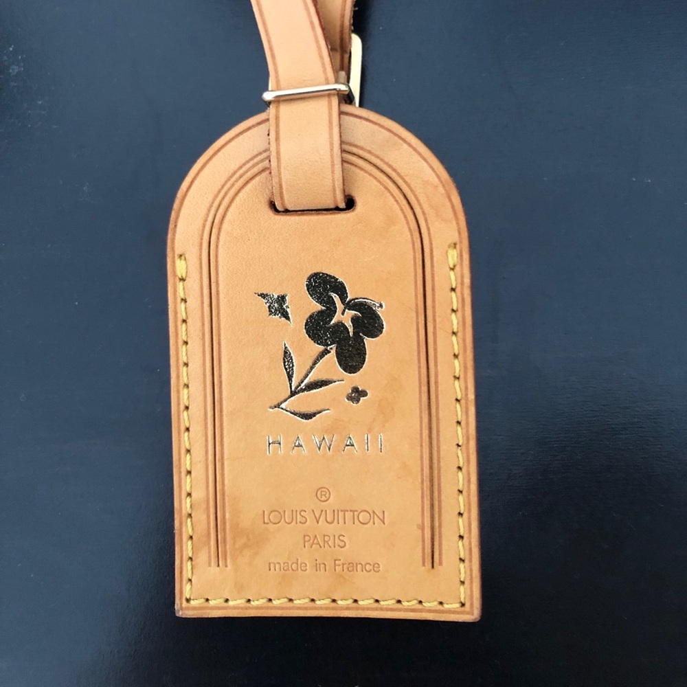 Louis Vuitton Hawaii Luggage Tag